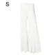 thumbnail image 1 of Pantalones Pantalones de yoga de cintura alta Pantalones de mujer de pierna ancha Ropa deportiva, Blanco, S kenally AP002098-01, 1 of 5