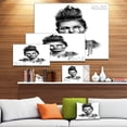 thumbnail image 3 of Double Exposition Femme avec Cheveux - Impression sur Toile Portrait, 3 of 4