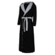 thumbnail image 2 of Long dressing gown for men - warm winter hooded coat towel, 2 of 5