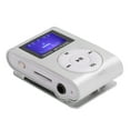 thumbnail image 4 of Ensemble de Lecteur MP3, Support de Clip Arrière Carte Mémoire 32 Go MP3 pour Marche pour Sport pour Randonnée pour Course Argent, Noir, 4 of 8