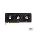 thumbnail image 2 of GIGABYTE Radeon RX 7600 XT GAMING OC 16G Graphics Card, 3x WINDFORCE Fans 16GB 128-bit GDDR6, GV-R76XTGAMING OC-16GD Video Card, 2 of 5