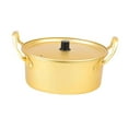 thumbnail image 2 of deevoka Korean Ramen Pot Fast Heating Stockpot Double Handle Korean Ramen Noodle Pot 24cm, 2 of 8
