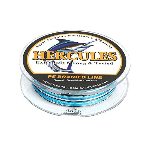 HERCULES Super Strong 300M 328 Yards Braided Fishing Line 40 LB Test