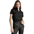 thumbnail image 2 of Polo Ralph Lauren Women's Classic Fit Mesh Polo Shirt, PoloBlack,X Small, 2 of 4