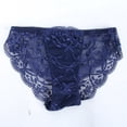 thumbnail image 3 of Woman Sexy Embroidery Lace Padded Push Up Underwear Bra Set Plunge Bra Set, 3 of 5
