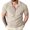 Apricot, variant on ZenCart Men's Zipper Lapel T-shirt Solid Color Short Sleeves Casual T-Shirt Loose Fit Summer Tee Shirt for Golfing Streetwear Beach Travel