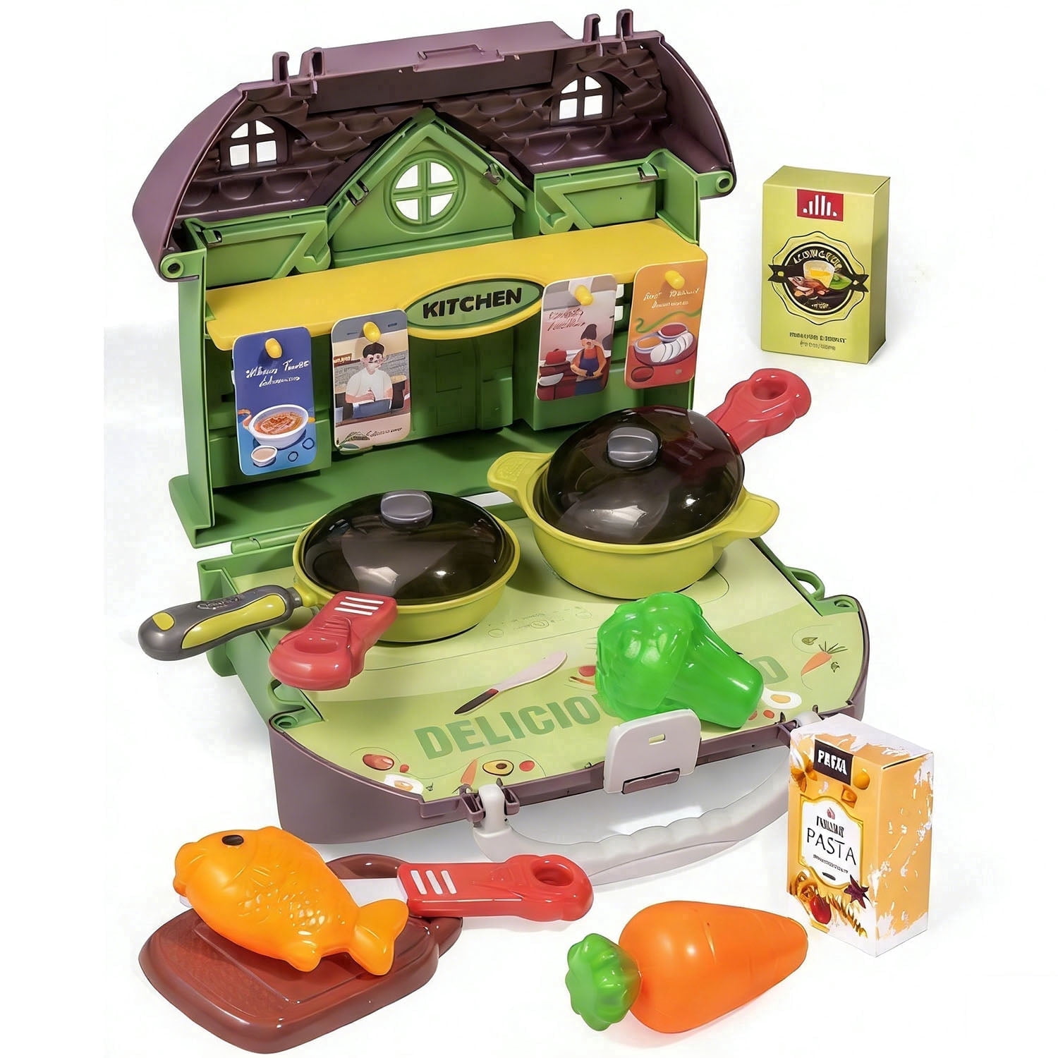 Disney Plastic 3 Years + Mickey Mouse Cooking Set, Multicolor (14