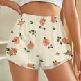 thumbnail image 3 of Women's Originals Shorts, Jersey Sports Shorts, Gym Shorts For Women, Rose Illustration, XS, Plus Size Available, 3 of 5