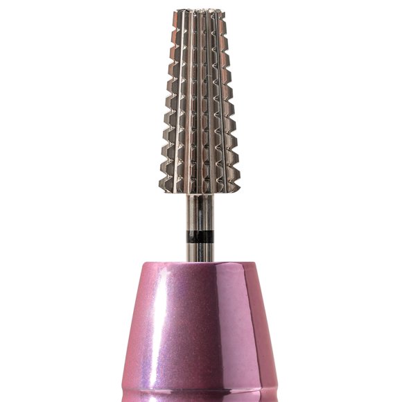 V Beauty Pure Brocas profesionales para uñas 5 en 1 (extra gruesas) - Kit de taladro eléctrico para uñas para manicura, pedicura y arte 3D - Brocas portátiles EFile Nail Tech para técnicos de uñas, sa