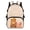 Capybara Axolotl Daisy Pattern, variant on US Patriotic Bald Eagle Large Capacity Backpack, Polyester Multi-Purpose Lightweight Bookbag for Sport Outdoor Activities