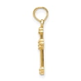 thumbnail image 2 of FB Jewels 14K Yellow Gold Budded Cross Charm, 2 of 4
