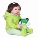thumbnail image 2 of Muñeca Reborn Decdeal Traje de Rana Verde 22 Pulgadas, 2 of 8