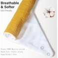 thumbnail image 2 of Muslin Baby Bibs,Soft Triangular Baby Bandana Drool Bibs for Baby Boy Girl,Solid Colors Bib for Drooling Teething, 2 of 5