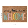 thumbnail image 3 of Giyblacko Carpet Door Mats Funny Easter Bunny Funny English Door Mat Anti Slip Dirty Door Rug Entrance Front Door Outdoor Entrance Porch Mat Anti Slip Polyester Easter Bunny Floor Ma, 3 of 7