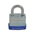 thumbnail image 1 of Faithfull Laminated Steel Padlock, 1 of 5