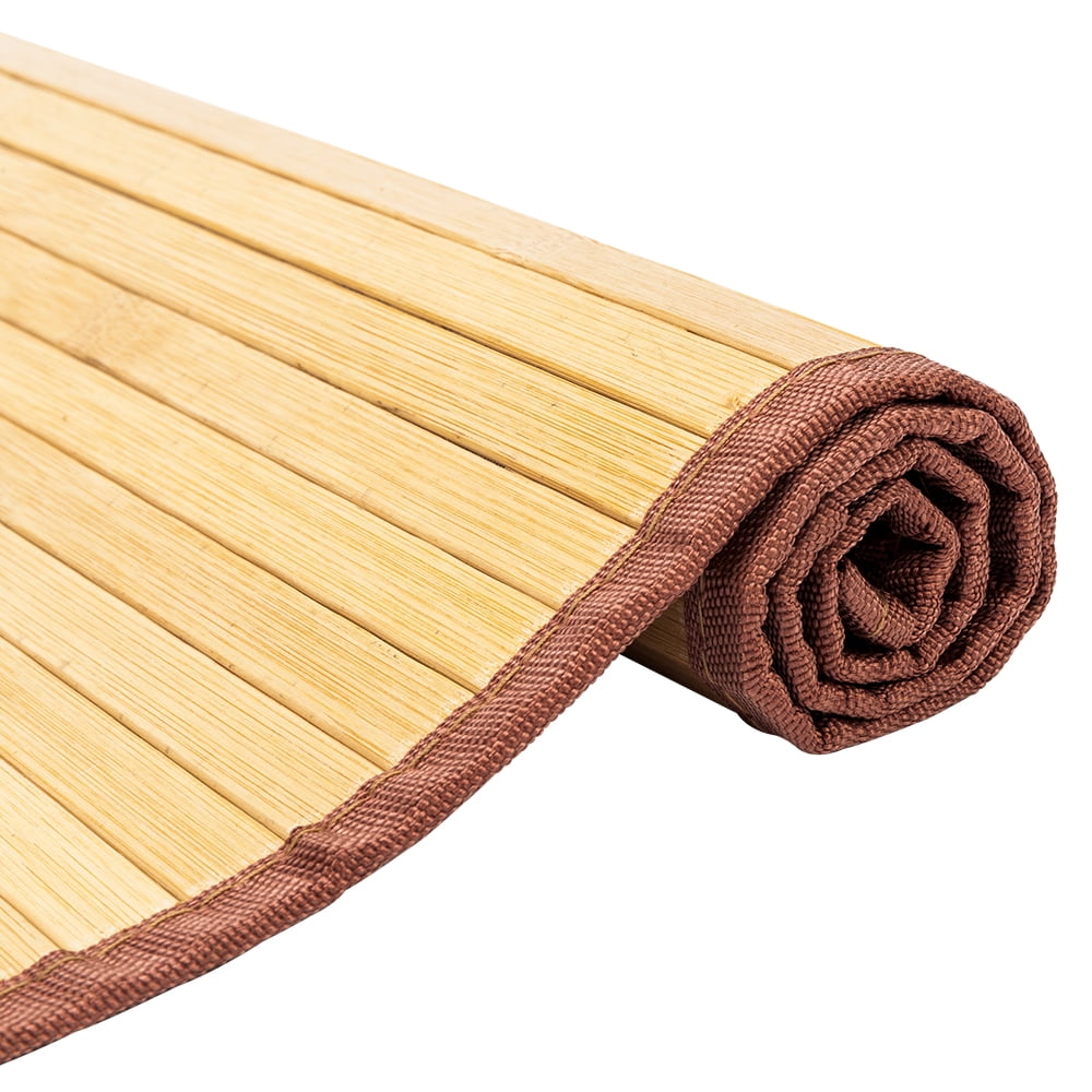 Kepooman Bamboo Floor Mat Non-Skid, Water-Repellent Runner Rug, 21" x 34", Natural Kepooman Bamboo Floor Mat Non-Skid, Water-Repellent Runner Rug, 21" x 34", Natural