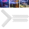 thumbnail image 1 of Aquarium Air Valve Connector, 30Pcs Aquarium Air Valve Connector, Plastic Straight 3 Way LShape Connecting Tube, Plastic Air Valve Connectors Splitters for Fish Tank Air Pump, 1 of 7