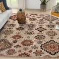 thumbnail image 1 of SHILIU-Washable Rug, Ultra Thin 5x7 Area Rugs - Non Slip Carpet - Small Area Rugs for Living Room Entryway Rug - Aztec Tribal Style, 1 of 4