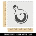 thumbnail image 2 of Heart Love Health Potion Bottle DIY Cookie Wall Craft Stencil - 5.5 Inch, 2 of 5