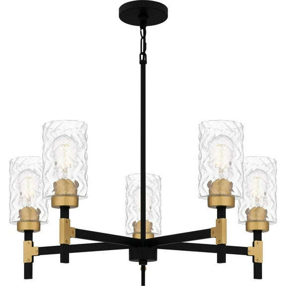 Quoizel Lighting - Carly - 5 Light Chandelier In Industrial Style-12 Inches Tall