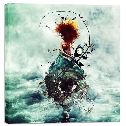 Cortesi Home ''Delirium'' by Mario Sanchez Nevado Graphic Art on Wrapped Canvas