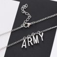 thumbnail image 2 of Bts Jewelry ARMY Letter Necklace, 2 of 5