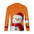thumbnail image 5 of WXLWZYWL Men's Christmas Sweatshirt Crewneck Trendy Big and Tall Santa Printed Sweatshirts Pullover Tops Party Apparel, 5 of 5
