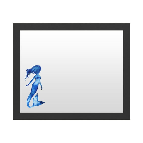 Trademark Fine Art 'Blue Sirena Ii' Markerboard by Grace Popp