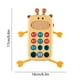 thumbnail image 3 of ToyKingdee Mobile Phone Shaped Lala Music Hand Training Sensory Integration Enlightenment Toy Mobile Phone Lala Music Orange, 3 of 7