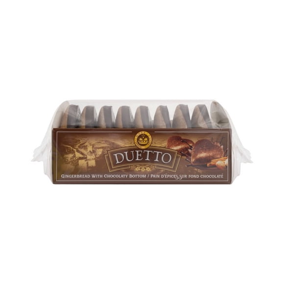 Duetto Gingerbread with Chocolate Bottom, 180g