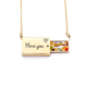 thumbnail image 1 of Love London Britain UK Lattice Sobre de carta de amor, collar y joyas colgantes, 1 of 3