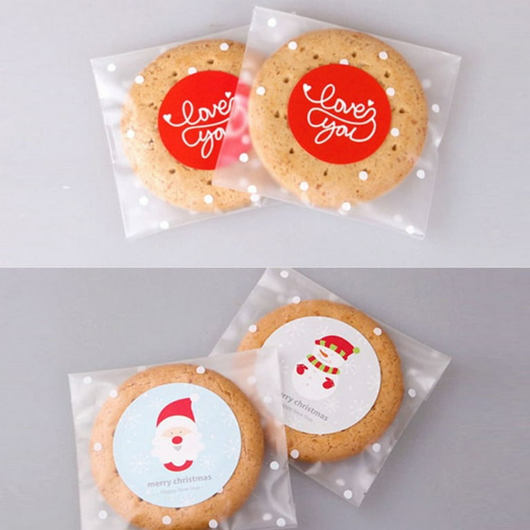 Treat Bags Cookie Bags for Packaging Clear Gift Bags with Stickers for  Cookies, Candy, Chocolates - China Packaging Bag, Packing Bag