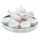 thumbnail image 1 of Tea Set Props Mini House Tea Set Afternoon Tea Toys Little Girl Realistic Reproduction 1Set, 1 of 4