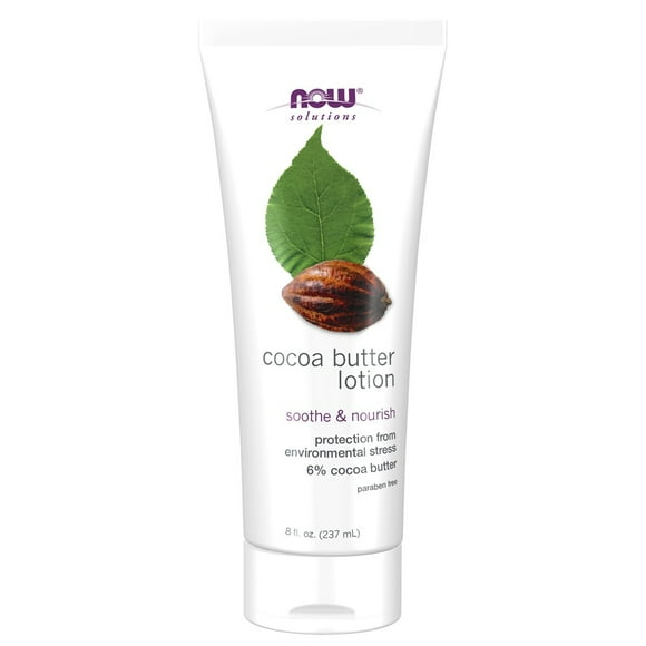 NOW Foods - Cocoa Butter Lotion - 8 fl. oz.