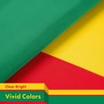 thumbnail image 4 of G128 Benin Beninese Flag | 3x5 Ft | LiteWeave Pro Series Printed 150D Polyester | Country Flag, Indoor/Outdoor, Vibrant Colors, Brass Grommets, Thicker and More Durable Than 100D 75D Polyester, 4 of 6