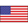 thumbnail image 1 of 3' x 5' Drapeau Américain en Polyester Souple, 1 of 1