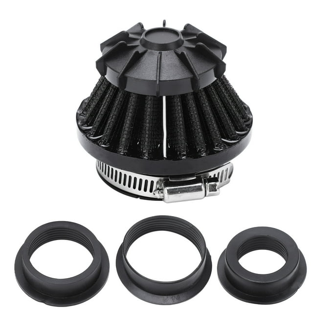 Filtro de aire 4 en 1 35mm 42mm 48mm 50mm diámetro interior limpiador para admisión de aire para Pit Bike Mini Bike Sport Utility Vehicle negro Jadeshay A