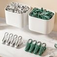 thumbnail image 4 of Plastic Clothes Pins Strong Clothespins-12PCS Heavy Duty Laundry Clothes Clips Windproof Clamps Clothes Pegs, No Trace Design for Clothes -Green, 4 of 6