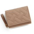 thumbnail image 1 of Cartera para mujer, tarjetero de tres pliegues, de piel sintética, monedero corto para varias tarjetas, 1 of 5