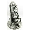 thumbnail image 3 of Celtic North Star Moon Goddess Of Rebirth Arianrhod Figurine Cosmic Wheel Of The Year Time & Fate Weaver Statue, 3 of 4