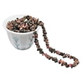 thumbnail image 2 of Rhodonite Crystal Chips - Healing Crystals Tumbled Chips Gemstone Beads (1000+ Carat, Drilled), 2 of 5