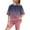 Z1-Purple-kids sports outfits, variant on MKOSPLRT Sweatsuits Kids 2 Piece Outfit Oversized Short Sleeve Tshirts Stretchy Biker Shorts Cute Gradient Sports Outfits Summer Tacksuits