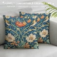 thumbnail image 3 of ONETECH  William Morris Pillow Covers The Strawberry Thieves Golden Bough Design Art Pillow Cases Square Decorative Cushion Covers for Sofa Couch, 3 of 5