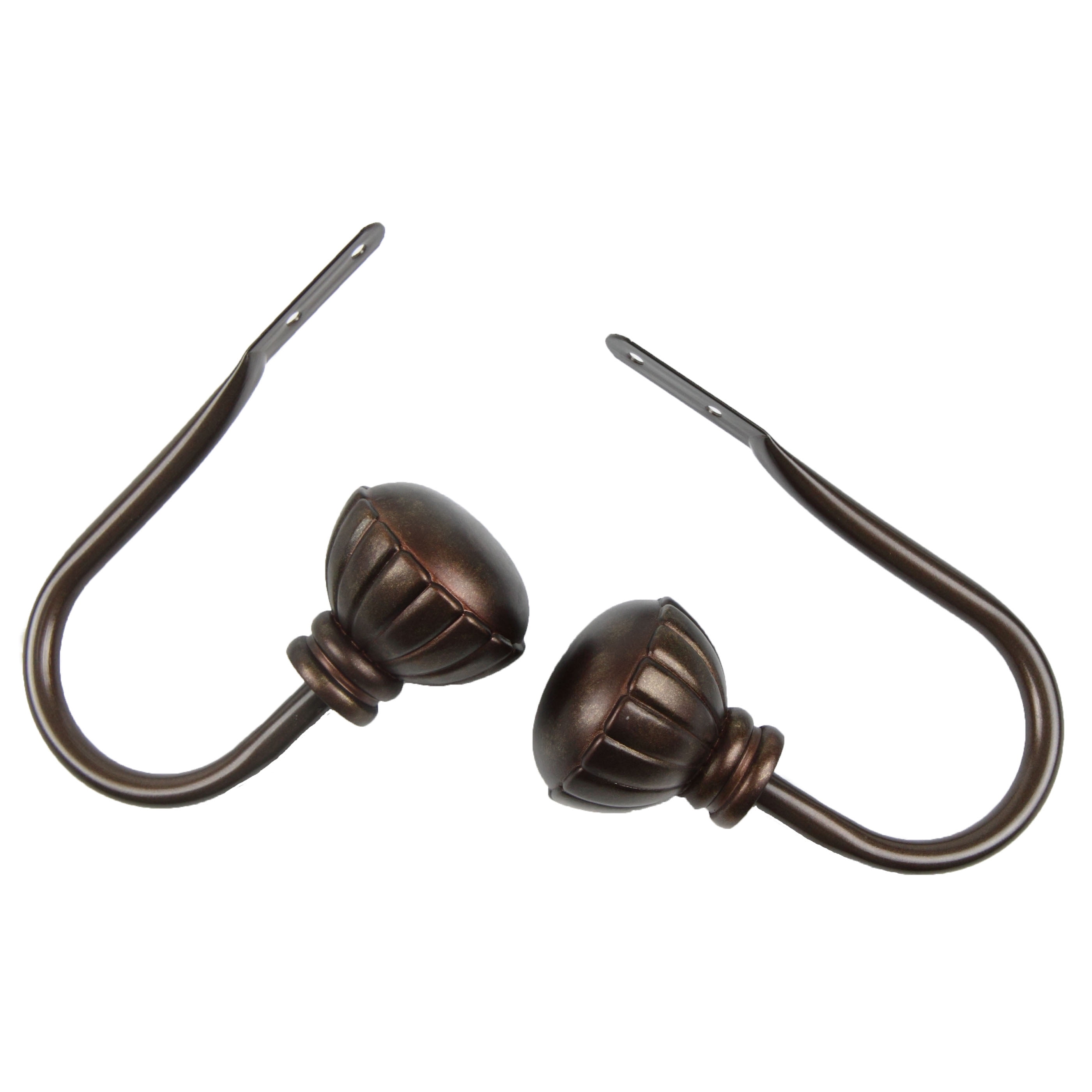 Bria Curtain Holdback Pair in Cocoa