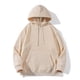thumbnail image 1 of Sudaderas con capucha para hombre, moda informal, cómodas, lisas, holgadas, con capucha y bolsillo, blusa tipo pulóver para hombre, blusa de poliéster, 1 of 3