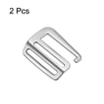 thumbnail image 3 of Unique Bargains 1.5' Webbing Release G Hook Buckle Adjuster for Backpack Strap, 2Pack Silver, 3 of 6