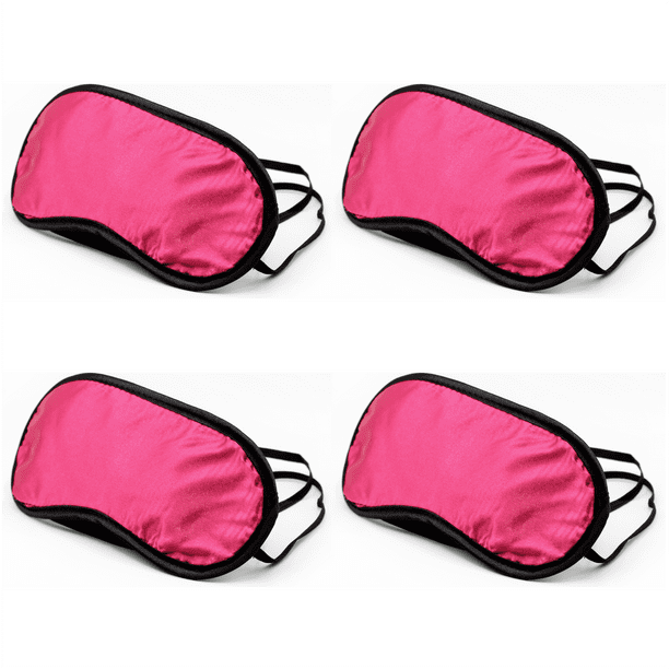 Dream Essentials Snooz Silky Soft Satin Sleep Mask Value Pack 4 Eye