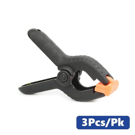 Big Horn 19088-3PK 19088-3PK 1-1/2-Inch Spring Clamp with Swivel Tipped Jaws