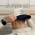 thumbnail image 3 of Courtside Pickleball Club Hat, embroidered sporty cap with classic paddle design, adjustable dad hat for men and women, perfect for pickleball players, active lifestyle and casual fashion, 3 of 5
