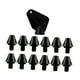 thumbnail image 2 of 12 Uds Accesorios para zapatos de fútbol Zulema clavos para suelo firme Altura 11mm, 2 of 8